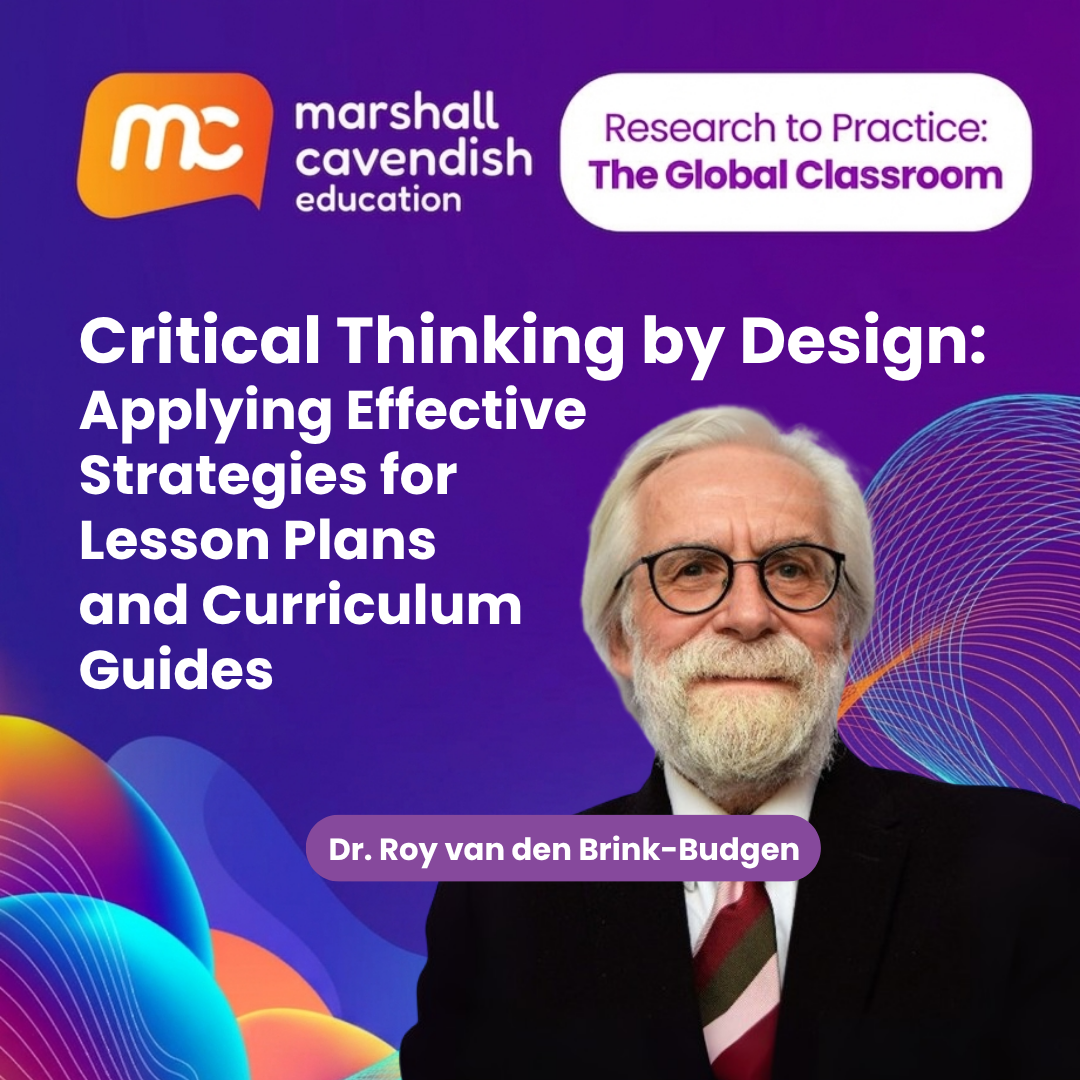Critical Thinking by Design: Applying Effective Strategies for Lesson Plans and Curriculum Guides Webinar