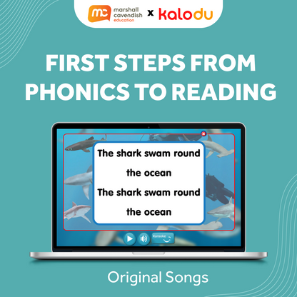 Original songs created specially for First Steps from Phonics to Reading 