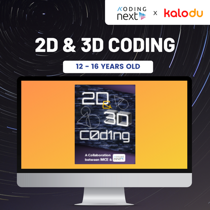 This programme will allow your children to learn about the concept of design and how to create one using several tools such as Kano MakeArt (2D design) or Tinkercad (3D design). 