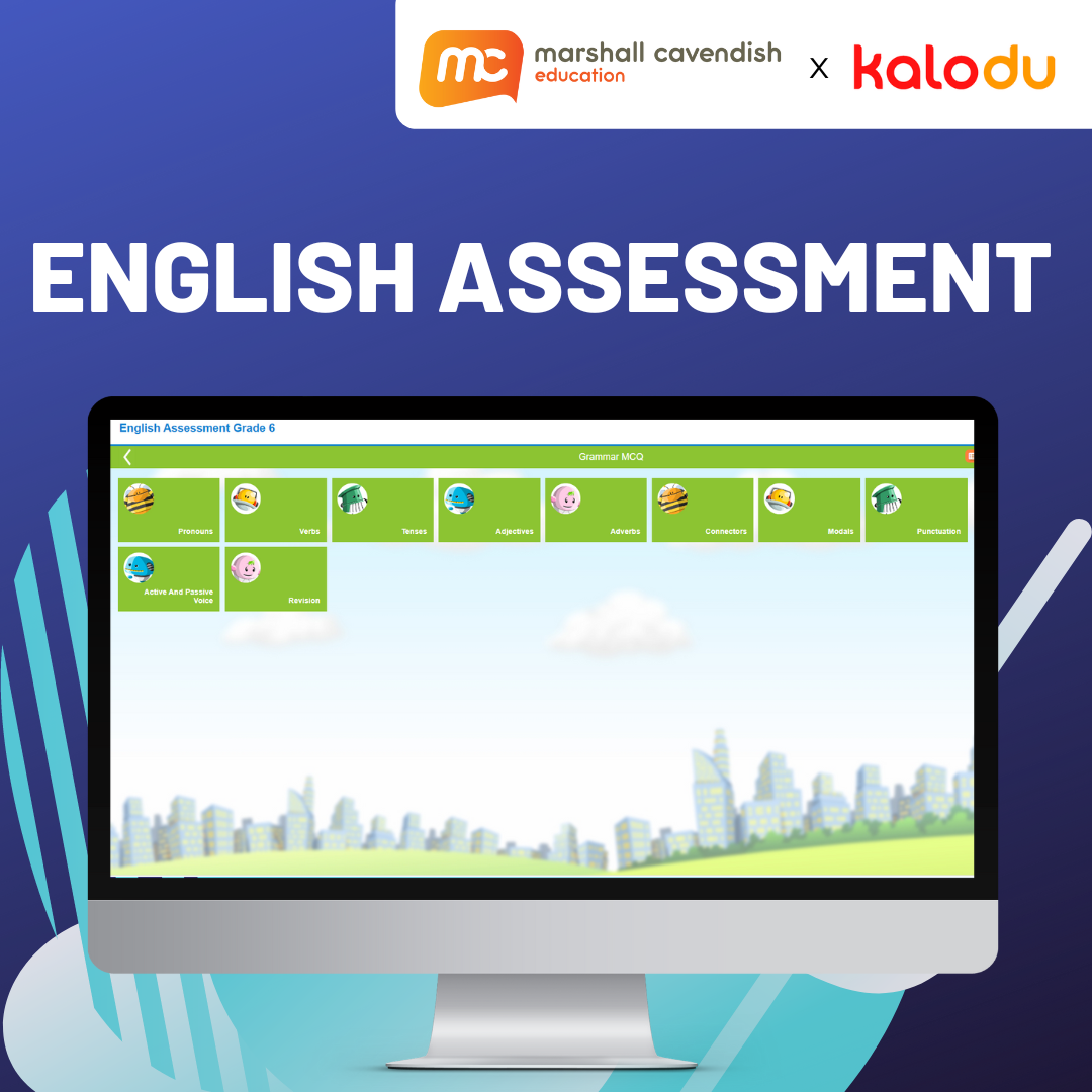 English Assessment by Marshall Cavendish Education - Chapter Menu