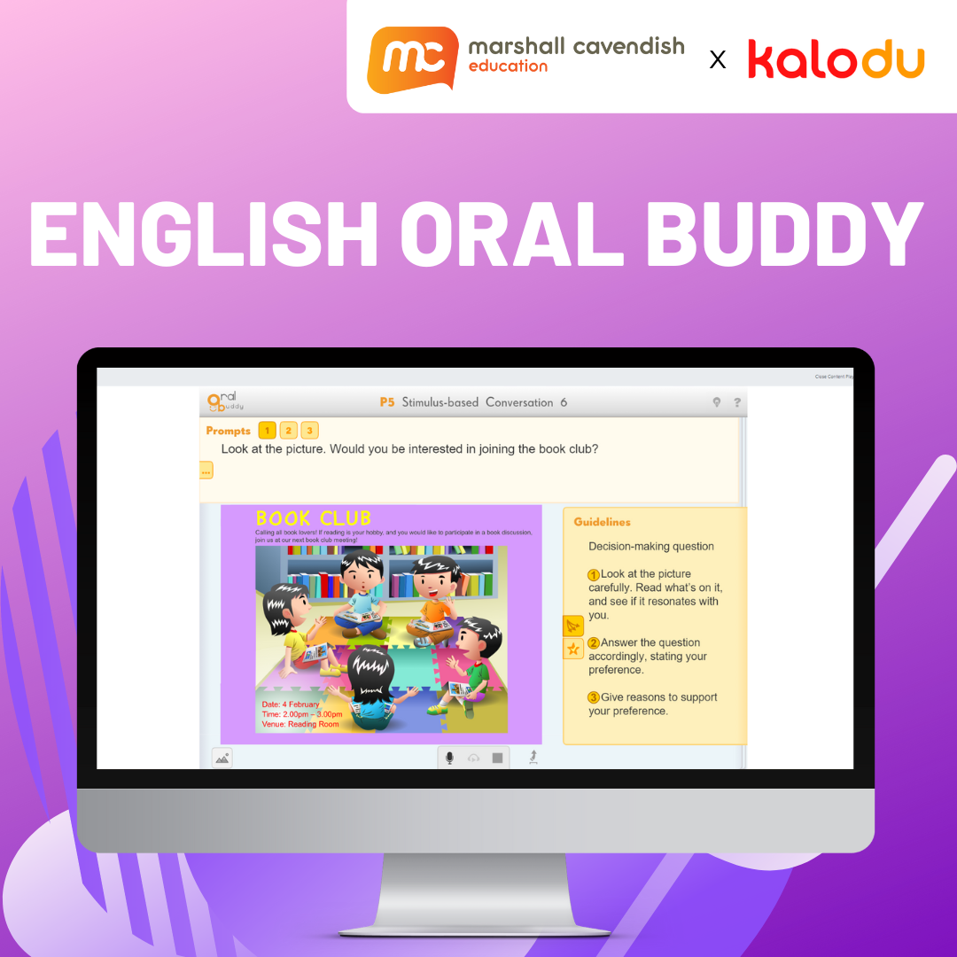 English Oral Buddy - Stimulus-based Conversation